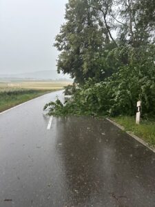 Einsatz nach Unwetter