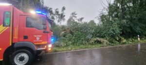 Einsatz nach Unwetter