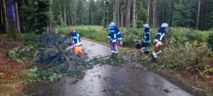 Einsatz nach Unwetter