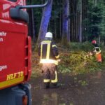 Einsatz nach Unwetter