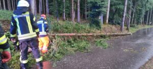 Einsatz nach Unwetter