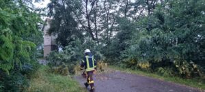 Einsatz nach Unwetter