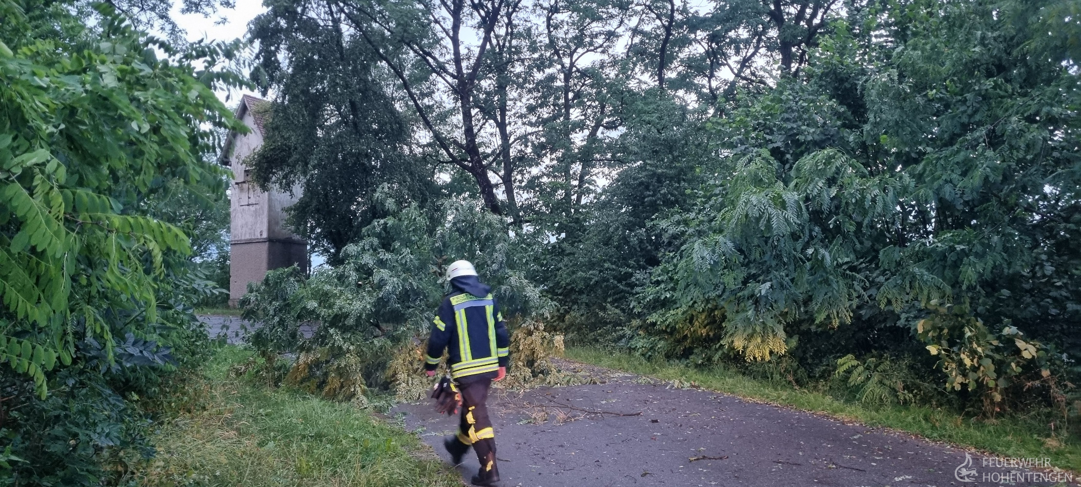 Einsatz nach Unwetter